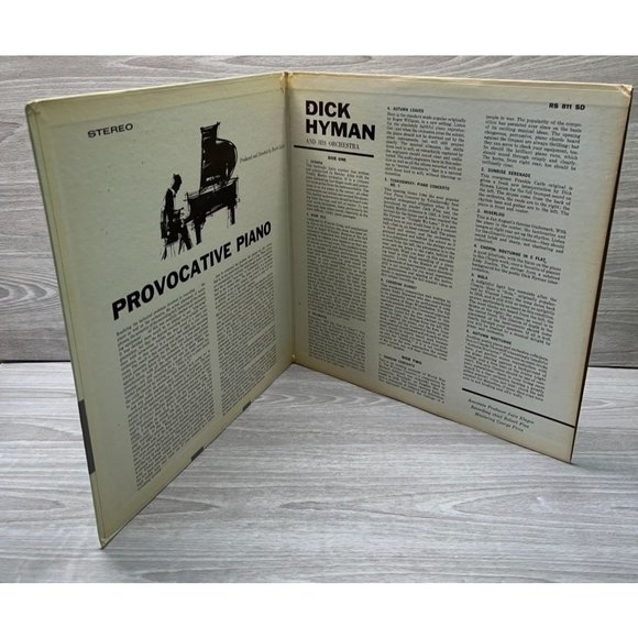 Dick Hyman Provocative Piano Vinyl LP 1960 Command RS 811 Gatefold VG+ - Picture 4 of 6